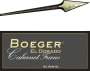 Boeger Cabernet Franc 2015 Front Label