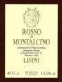 Lisini Rosso di Montalcino 2013 Front Label