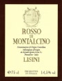Lisini Rosso di Montalcino 2014 Front Label