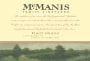 McManis Family Vineyards Pinot Grigio 2005 Front Label