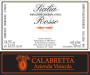 Calabretta Sicilia Rosso 2011 Front Label