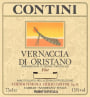 Contini Vernaccia di Oristano 2002 Front Label