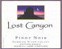 Lost Canyon Winery Dutton Ranch Morelli Lane Vineyard Pinot Noir 2013 Front Label