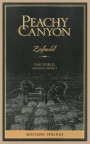 Peachy Canyon Mustang Springs Zinfandel 2014  Front Label
