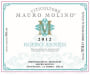 Mauro Molino Roero Arneis 2012 Front Label