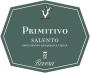 Rivera Salento Primitivo 2011 Front Label