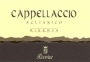 Rivera Castel del Monte Cappellaccio Riserva Aglianico 2006 Front Label