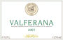 Nervi-Conterno Valferana 2005 Front Label