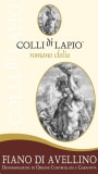 Clelia Romano Colli di Lapio Fiano di Avellino 2011 Front Label