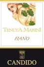 Candido Salento Tenuta Marini Bianco 2015 Front Label