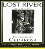 Lost River Winery Cedarosa 2006 Front Label