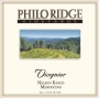 Philo Ridge Vineyards Nelson Ranch Viognier 2010  Front Label