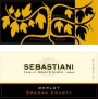Sebastiani Sonoma County Merlot 2006  Front Label
