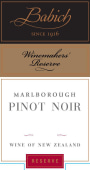 Babich Winemakers' Reserve Pinot Noir 2011 Front Label
