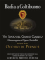 Badia a Coltibuono Occhio di Pernice Vin Santo del Chianti Classico 2004 Front Label