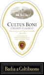 Badia a Coltibuono Chianti Classico Cultus Boni 2009 Front Label