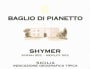 Baglio di Pianetto Shymer Sicilia Rosso 2008 Front Label