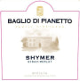 Baglio di Pianetto Shymer Sicilia Rosso 2012 Front Label