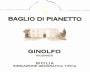 Baglio di Pianetto Ginolfo Viognier 2008 Front Label
