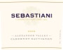 Sebastiani Alexander Valley Cabernet Sauvignon 2009  Front Label