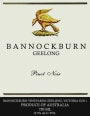 Bannockburn Geelong Pinot Noir 2009 Front Label
