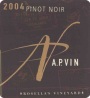 A.P. Vin Rosella's Vineyard Pinot Noir 2004 Front Label
