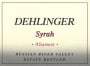 Dehlinger Altamont Syrah 2009 Front Label