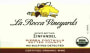 La Rocca Vineyards Organic Zinfandel 2011 Front Label