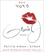 Gloria J Petite Sirah Syrah 2009  Front Label