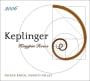 Keplinger Kingpin Rows Syrah 2006  Front Label