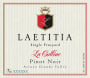 Laetitia La Colline Pinot Noir 2014 Front Label