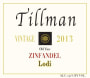 Tillman  2013 Front Label