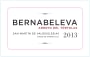Bernabeleva Arroyo del Tortolas 2013 Front Label