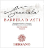 Bersano Generala Barbera d'Asti Superiore Nizza 2011 Front Label