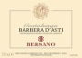Bersano Barbera d'Asti Costalunga 2010 Front Label