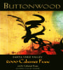 Buttonwood Farms Santa Ynez Valley Cabernet Franc 2000 Front Label