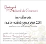 Bertrand Machard de Gramont Nuits Saint Georges Les Vallerots 2011 Front Label