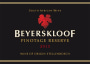 Beyerskloof Reserve Pinotage 2013 Front Label