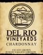 Del Rio Vineyards Chardonnay 2011 Front Label