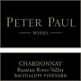 Peter Paul Bacigalupi Vineyard Chardonnay 2014  Front Label