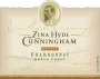 Zina Hyde Cunningham Reserve Chardonnay 2014 Front Label