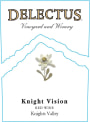 Delectus Knight Vision Red 2012 Front Label