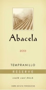 Abacela Reserve Tempranillo 2013 Front Label