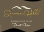 Sonoma Hills Pinot Noir 2011 Front Label