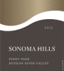Sonoma Hills Pinot Noir 2012 Front Label