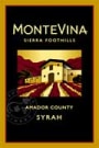 Montevina Montevina Syrah 2001 Front Label