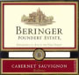 Beringer Founders Estate Cabernet Sauvignon 2001 Front Label