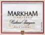 Markham Cabernet Sauvignon 2000 Front Label