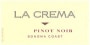 La Crema Sonoma Coast Pinot Noir 2002 Front Label