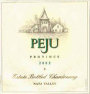 Peju Winery Chardonnay 2002 Front Label